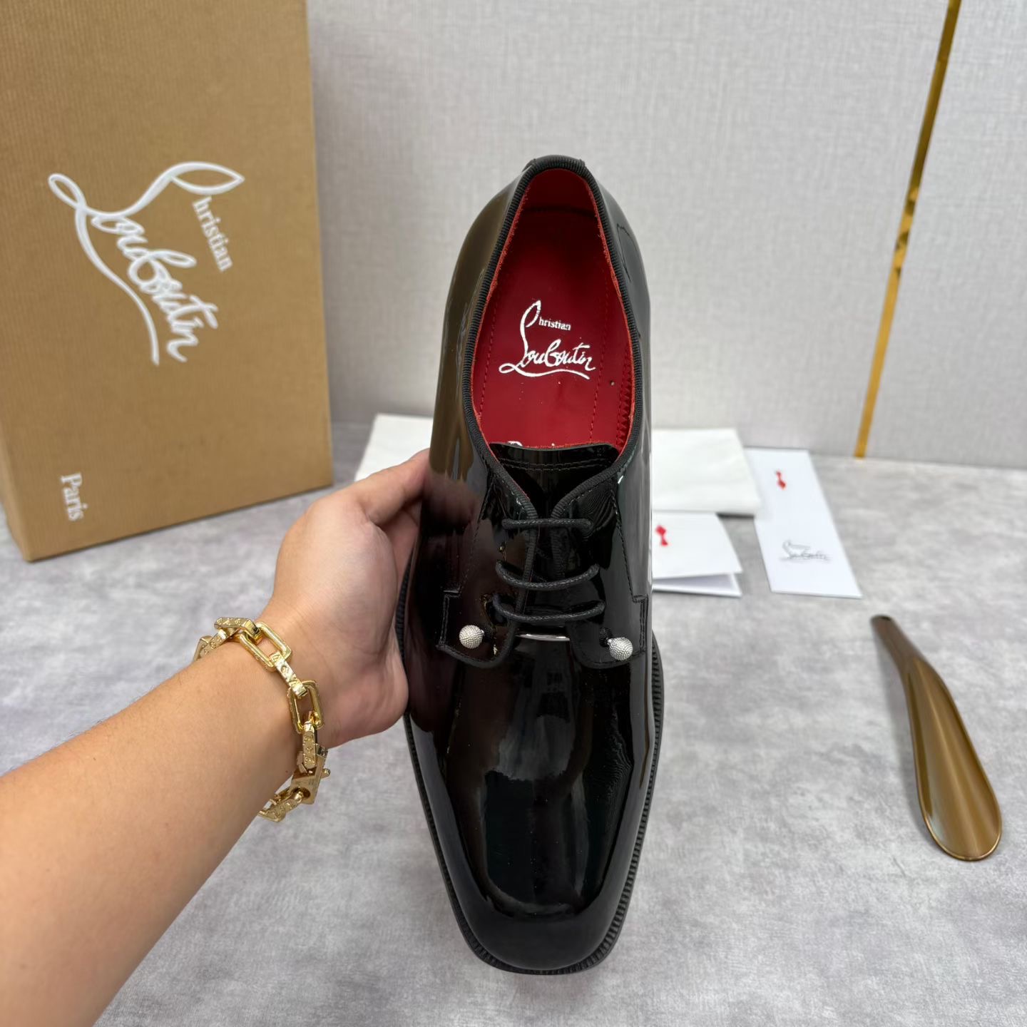 Cistian Louboutin shoe